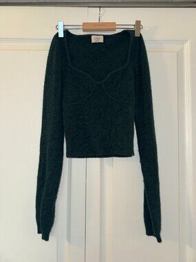 Aritizia Sweater (Emerald Green)